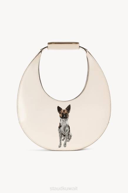 STAUD 42R01017 حقيبة قمر مخصصة نحيف كريم مُكَمِّلات