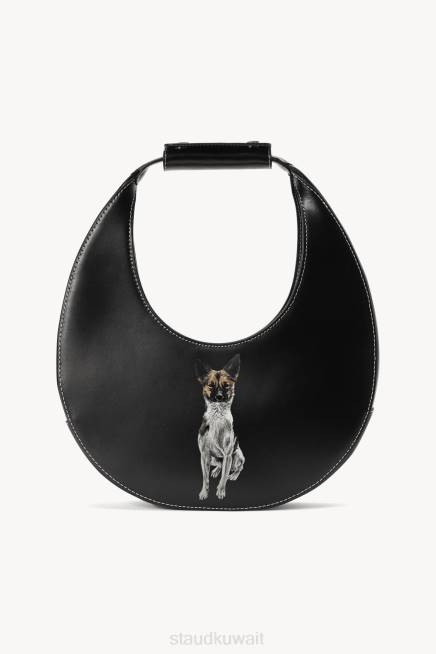 STAUD 42R01018 حقيبة قمر مخصصة نحيف أسود مُكَمِّلات