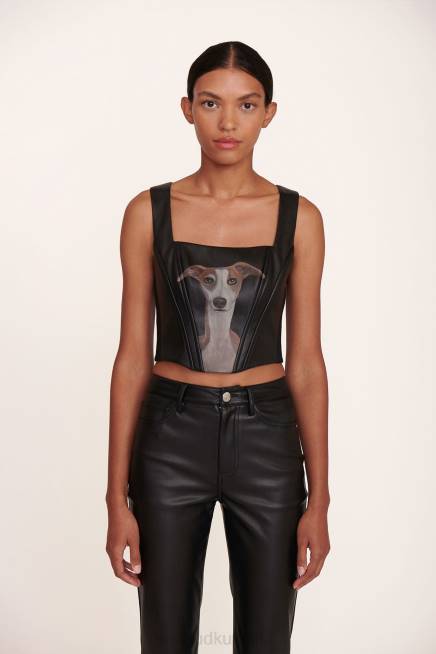 STAUD 42R01025 مشد أليس مخصص نحيف أسود مُكَمِّلات