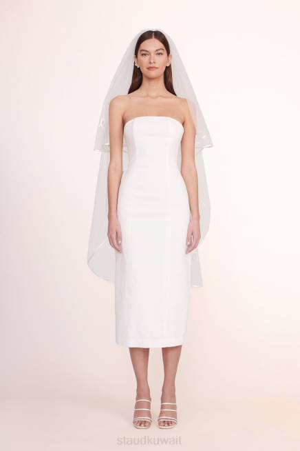 STAUD 42R01045 طرحة مطرزة نحيف قريباً زفافي