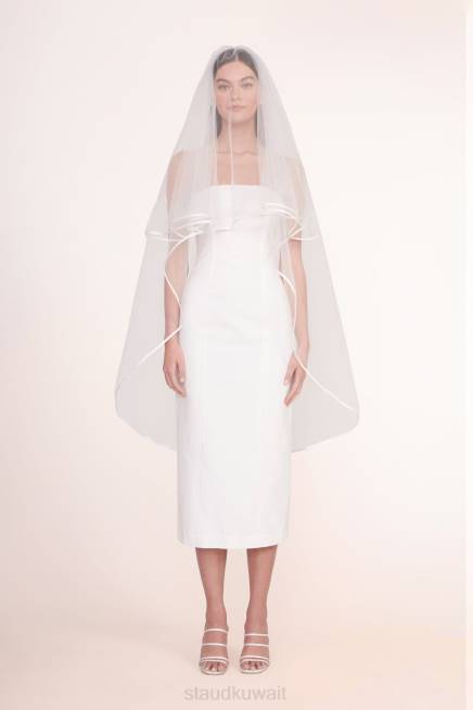 STAUD 42R01046 طرحة مطرزة نحيف انتهت اللعبة زفافي