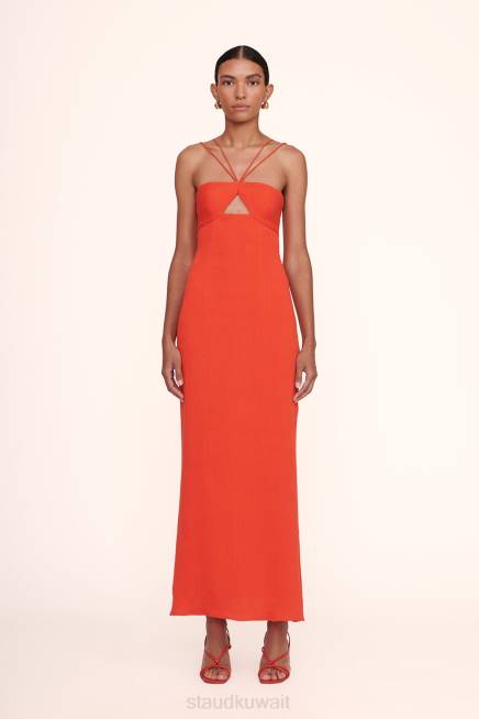 STAUD 42R01049 فستان جيانا نحيف بابايا زفافي