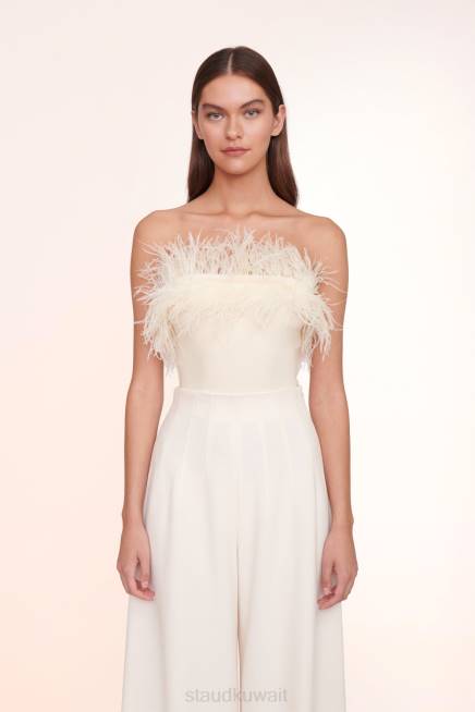 STAUD 42R01057 أعلى نيللي نحيف عاج زفافي