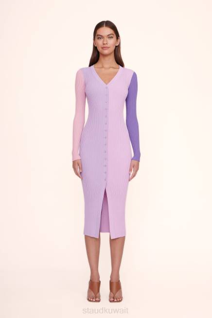 STAUD 42R0120 سترة شوكو نحيف قزحية متعددة ملابس