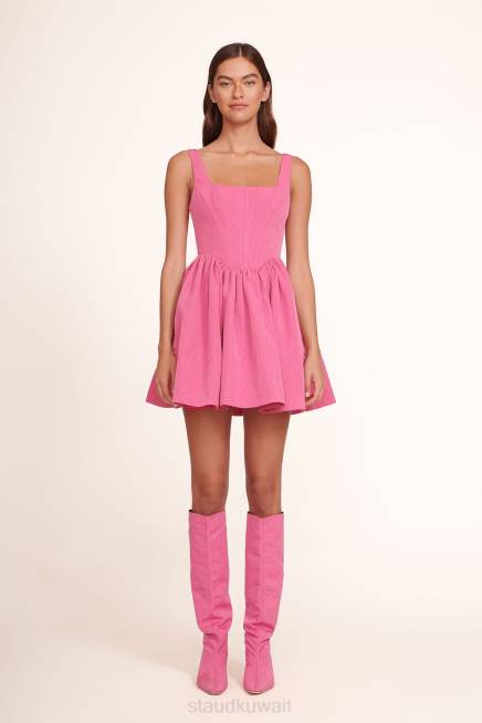 STAUD 42R0153 فستان المناظر الطبيعية نحيف مصاصة ملابس