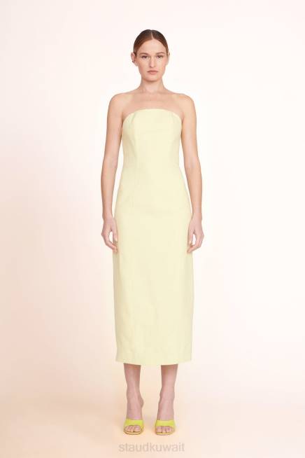 STAUD 42R0163 فستان دانييلا نحيف أشعة الشمس ملابس
