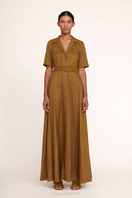 STAUD 42R0168 فستان ميلي نحيف القبر ملابس