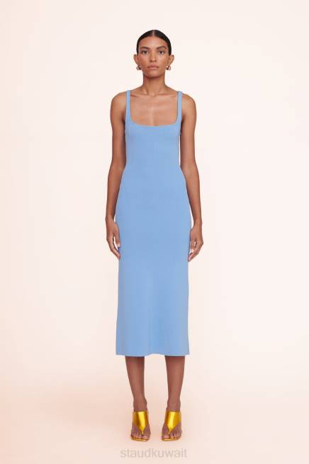 STAUD 42R0253 فستان paityn نحيف شَبُّورَة ملابس