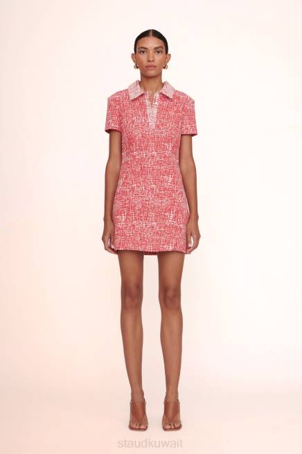 STAUD 42R0259 ثوب الطيران نحيف التظليل المتقاطع البابايا ملابس