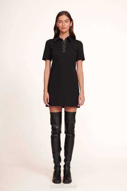 STAUD 42R0262 فستان جاي نحيف أسود ملابس