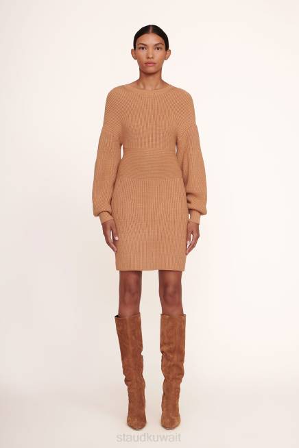 STAUD 42R0305 فستان ماريليبون نحيف جمل ملابس