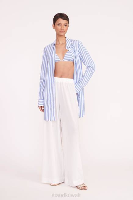 STAUD 42R0325 سترة أليتا نحيف شريط البحر ملابس