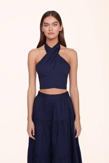 STAUD 42R0348 مدخن أعلى كاي نحيف القوات البحرية ملابس