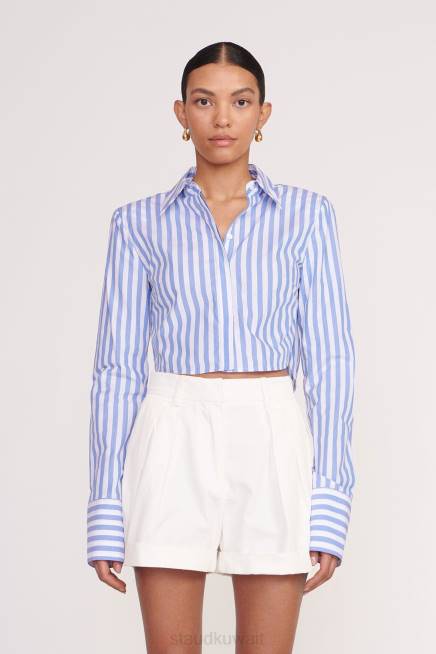 STAUD 42R0358 أعلى seneca نحيف شريط البحر ملابس