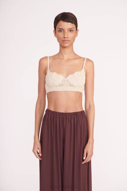 STAUD 42R0364 أعلى تارا نحيف طبيعي ملابس