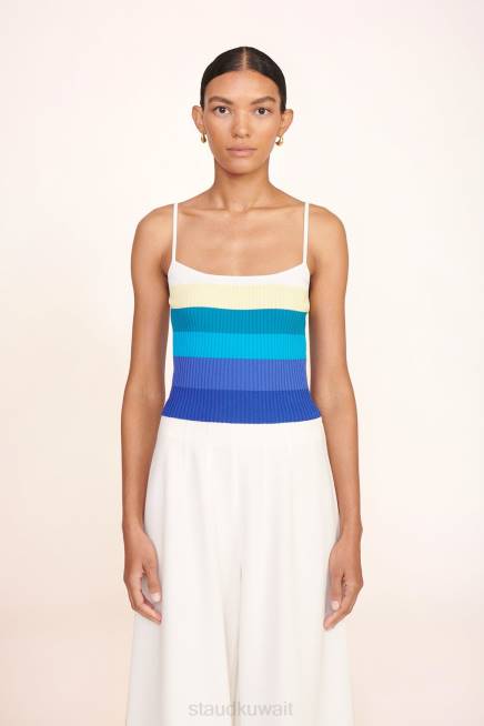 STAUD 42R0386 أعلى سولي نحيف شريط سلمي ملابس