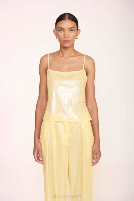 STAUD 42R0411 جيني تانك نحيف أشعة الشمس ملابس