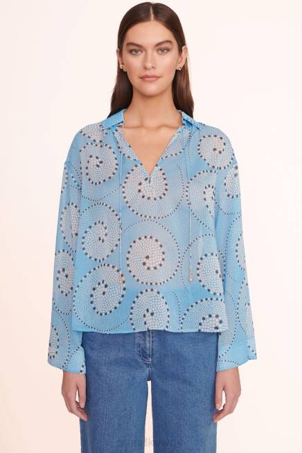 STAUD 42R0412 أعلى ماريسا نحيف دوامة ضحلة ملابس