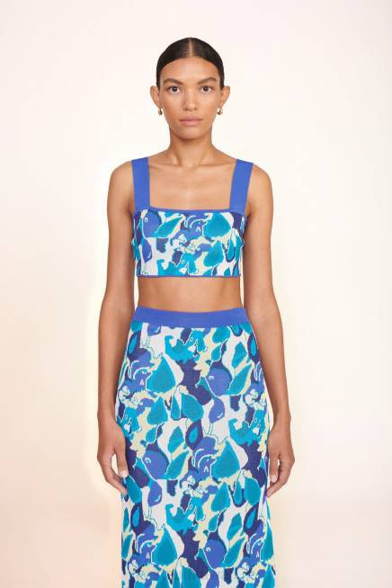 STAUD 42R0414 أعلى زولا نحيف جنة المحيط الهادئ ملابس