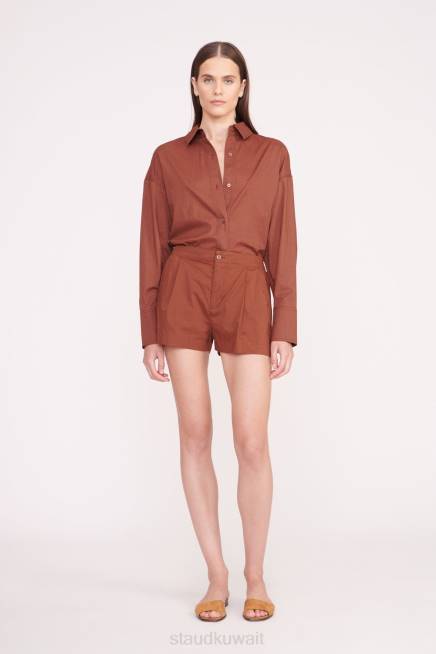 STAUD 42R0512 زوي قصير نحيف القرنفل ملابس