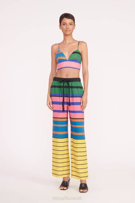 STAUD 42R0514 أليز بانت نحيف شريط فورمينترا ملابس