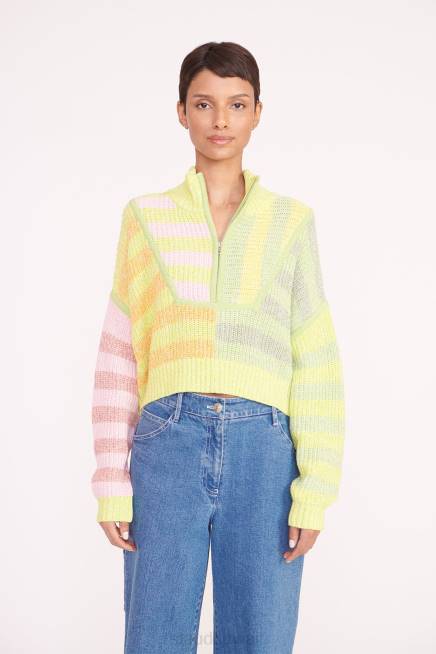 STAUD 42R0579 سترة هامبتون اقتصاص نحيف أشعة الشمس المتعددة ملابس