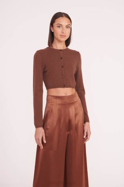 STAUD 42R0583 سترة ديانا نحيف القرنفل ملابس