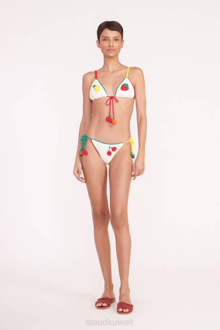 STAUD 42R0588 الكروشيه أسفل البيكيني نحيف فاكهة الكروشيه ملابس