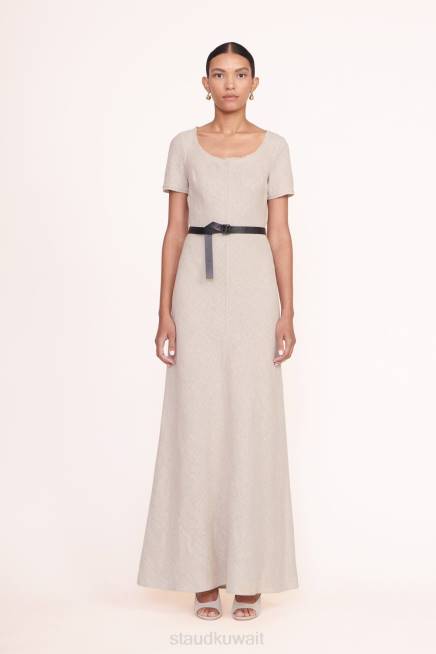 STAUD 42R061 فستان أليخاندرا نحيف طبيعي ملابس