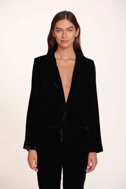 STAUD 42R0625 سترة مادن نحيف أسود ملابس