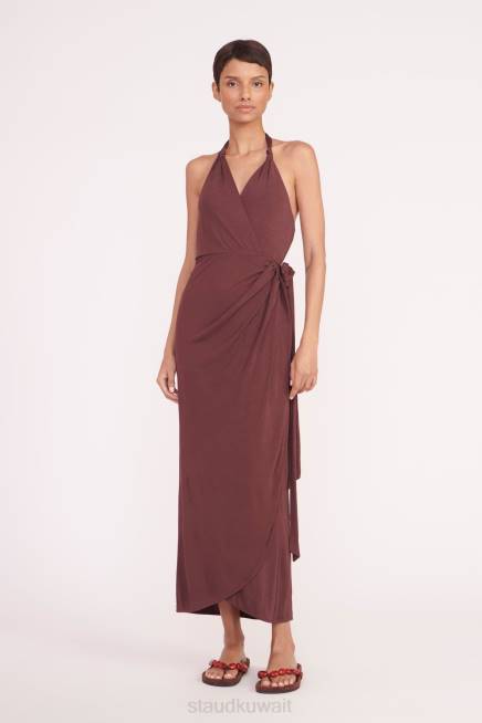 STAUD 42R063 فستان ريغان نحيف نباح ملابس