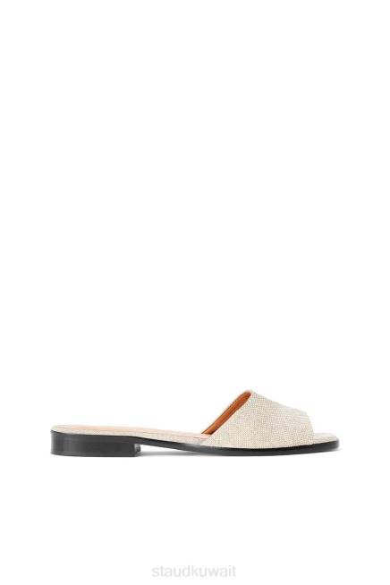 STAUD 42R0667 شريحة قزوين نحيف الكتان الطبيعي ملابس