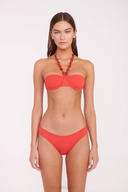 STAUD 42R0675 سروال بيكيني جوهرة نحيف روبي ملابس