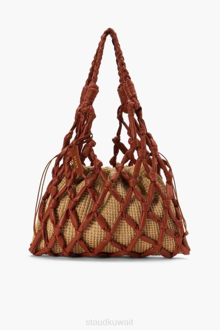 STAUD 42R0787 حقيبة كتف عقبة نحيف تان مُكَمِّلات