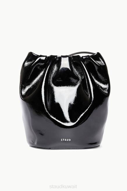 STAUD 42R0806 حقيبة دلو فالنتينا نحيف أسود مُكَمِّلات