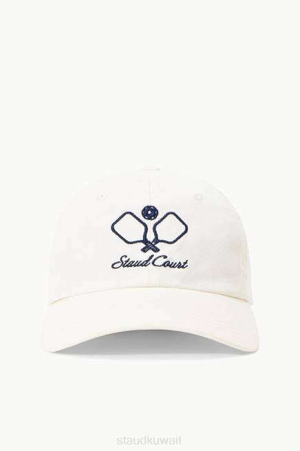 STAUD 42R0857 قبعة المحكمة نحيف أبيض مُكَمِّلات