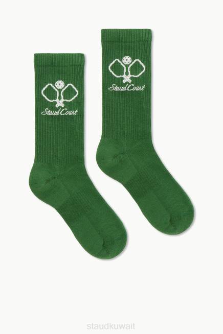 STAUD 42R0859 الجوارب المخللة نحيف محكمة خضراء مُكَمِّلات