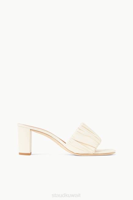 STAUD 42R0883 كعب فرانسين نحيف كريم أحذية