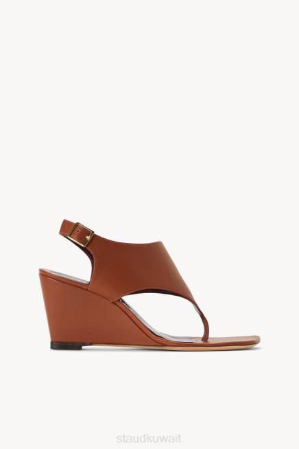 STAUD 42R0940 اليكس إسفين نحيف تان أحذية