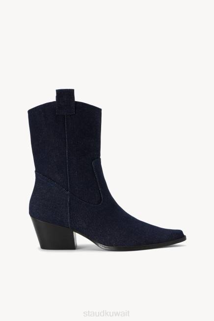 STAUD 42R0973 يونيو التمهيد الدنيم نحيف غسيل متوسط أحذية