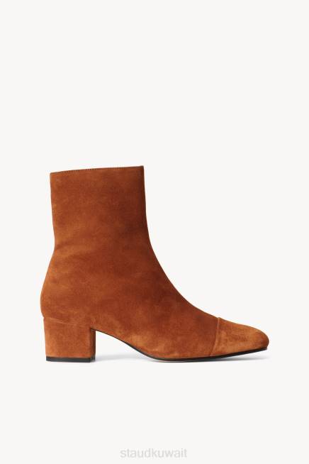 STAUD 42R0985 الهدف التمهيد القصير نحيف تان سويدي أحذية