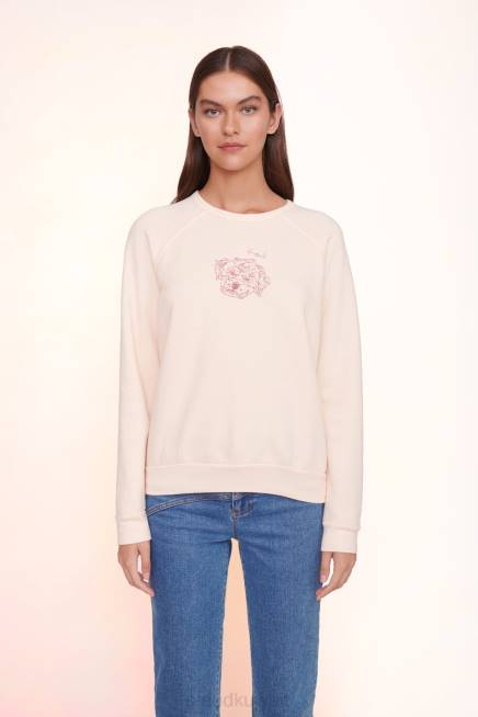 STAUD x C.BONZ 42R01027 سويت شيرت مخصص نحيف لون القرنفل مُكَمِّلات