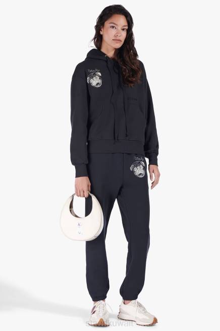 STAUD x C.BONZ 42R01030 sweatpant مخصص نحيف أسود مُكَمِّلات