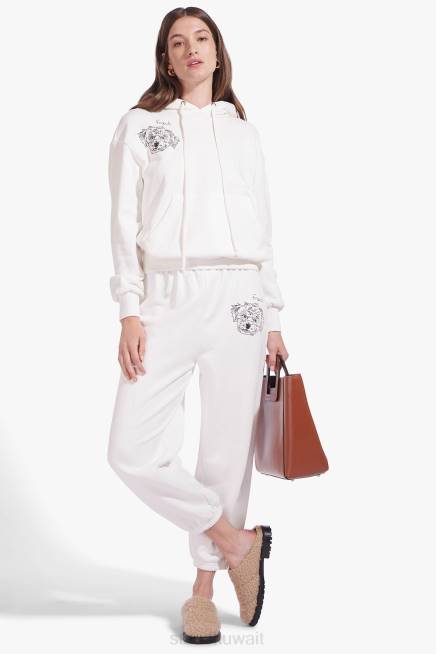 STAUD x C.BONZ 42R01037 sweatpant مخصص نحيف عاج مُكَمِّلات